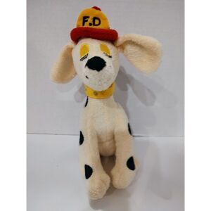 Dream Pets Smoky Dalmatian Dog Fire Department Plush Bean Bag #704 8"